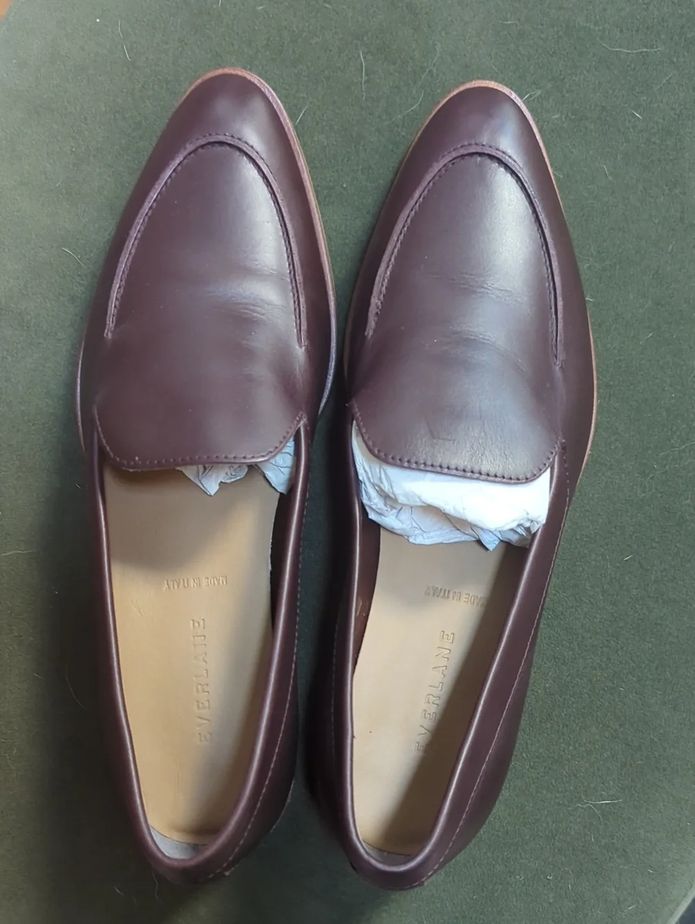 Everlane Modern Loafer in Burgundy NWOT